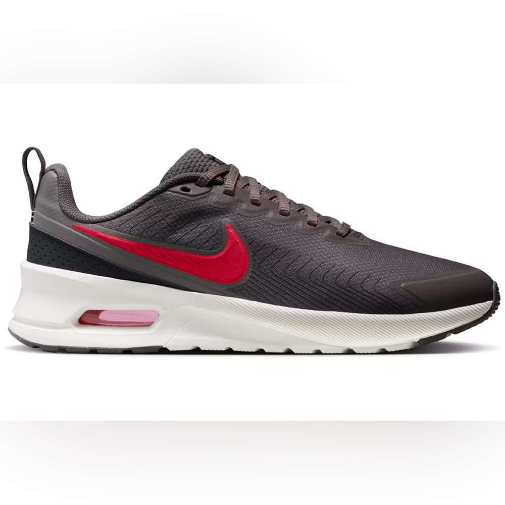 Nike Men’s Air Max Nuaxis size 10.5 M red & grey NWT